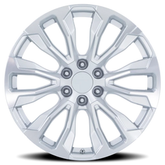 Performance Replica PR211 SL 24x10 +31 6x139.7mm 78.1mm Silver Machined Face
