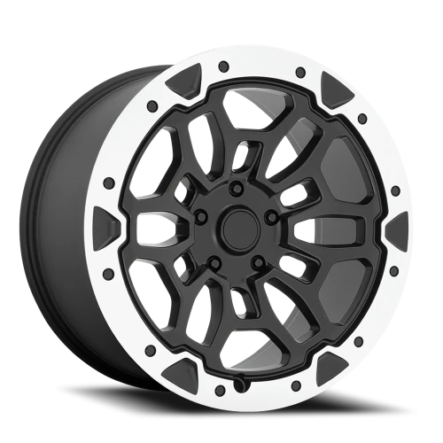 Performance Replica PR215 MBM 20x10 +19 6x139.7mm 78.1mm Matte Black Machined