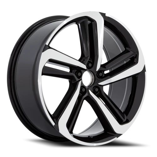 Performance Replica PR216 20x8.5 +45 5x114.3mm 64.15mm Gloss Black Machined