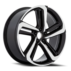 Performance Replica PR216 20x8.5 +45 5x114.3mm 64.15mm Gloss Black Machined