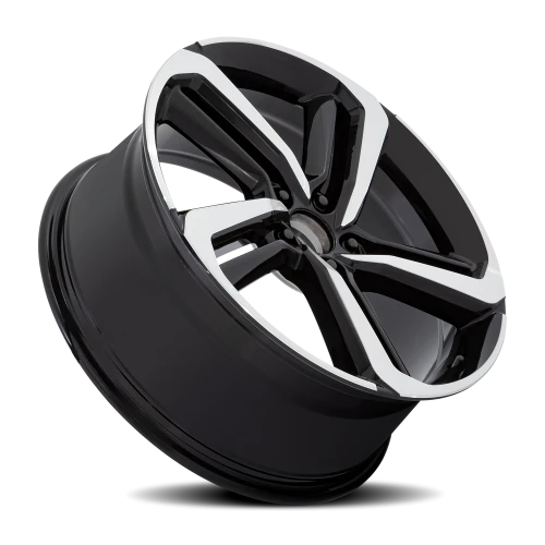 Performance Replica PR216 20x8.5 +45 5x114.3mm 64.15mm Gloss Black Machined
