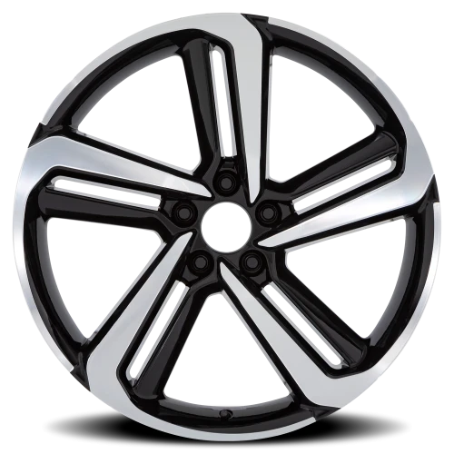 Performance Replica PR216 18x8 +45 5x114.3mm 64.15mm Gloss Black Machined