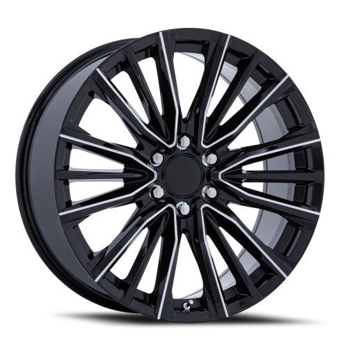 Performance Replica PR223 GBM 24x10 +28 6x139.7mm 78.1mm Gloss Black Milled