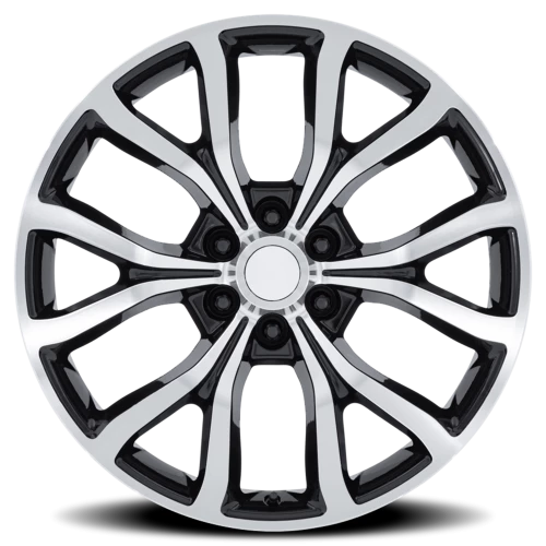Performance Replica PR230 BD 24x10 +31 6x135mm 87.1mm Gloss Black Machined Face