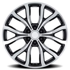 Performance Replica PR230 BD 22x9.5 +44 6x135mm 87.1mm Gloss Black Machined Face