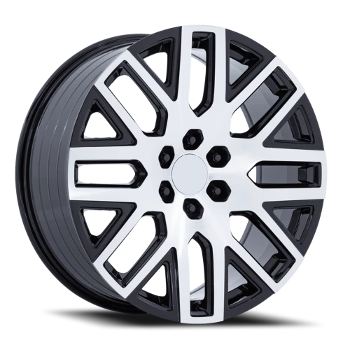 Performance Replica PR231 BE 22x9 +28 6x139.7mm 78.1mm Gloss Black Milled