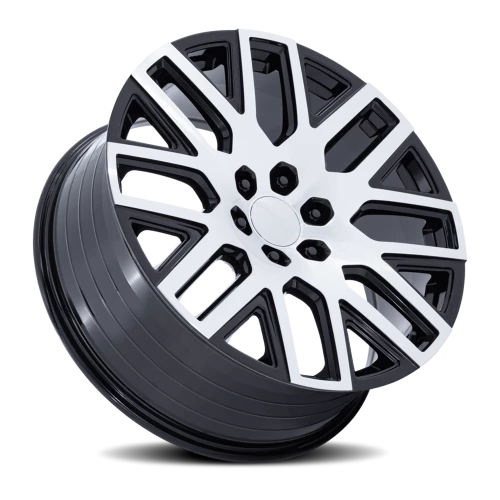 Performance Replica PR231 BE 24x10 +31 6x139.7mm 78.1mm Gloss Black Milled