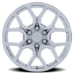 Performance Replica PR233 PX 20x9 +24 6x139.7mm 78.1mm Chrome