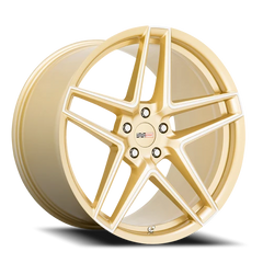 Cray Panthera GLD 19x9 +38 5x120mm 67.06mm Gloss Gold Mirror Cut Face