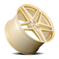 Cray Panthera GLD 19x9 +38 5x120mm 67.06mm Gloss Gold Mirror Cut Face