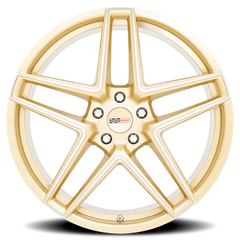 Cray Panthera GLD 20x11.5 +52 5x120mm 67.06mm Gloss Gold Mirror Cut Face