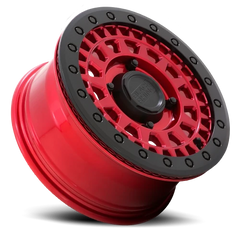Black Rhino Parker Beadlock UTV RD 14x7 +51 4x110mm 80.2mm Candy Red Black Bead Ring