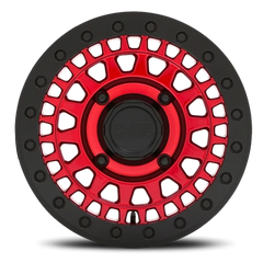 Black Rhino Parker Beadlock UTV RD 14x7 +51 4x136mm 106mm Candy Red Black Bead Ring
