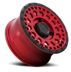 Black Rhino Parker UTV RD 14x7 +36 4x136mm 106mm Candy Red Black Lip Edge