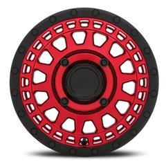 Black Rhino Parker UTV RD 15x7 +51 4x156mm 132mm Candy Red Black Lip Edge