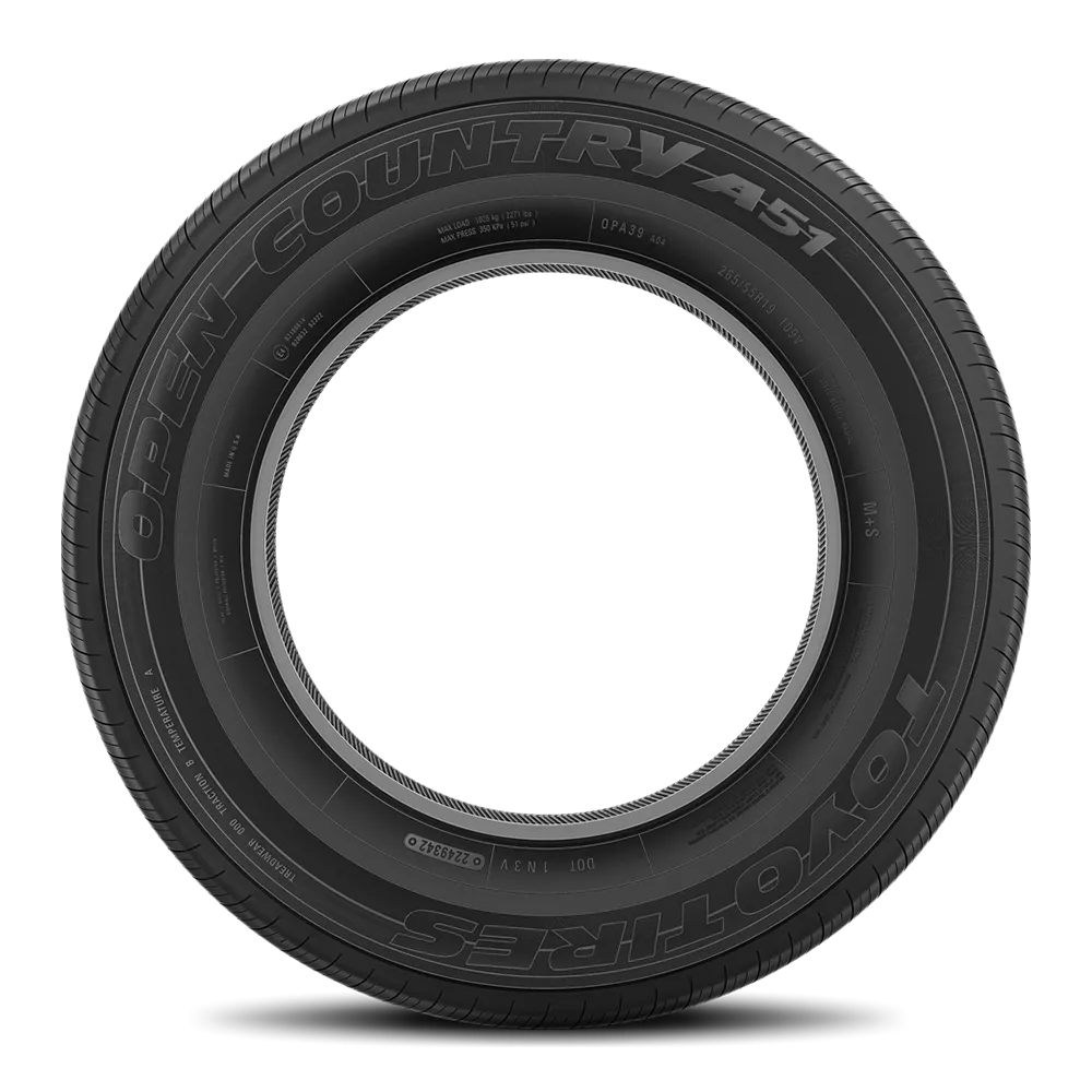 Toyo Open Country A51 Tires 265/55R19