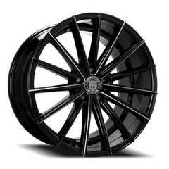 Lexani Wheels Pegasus 661 BG 20x10 +40 5x108mm 74.1mm Gloss Black Milled