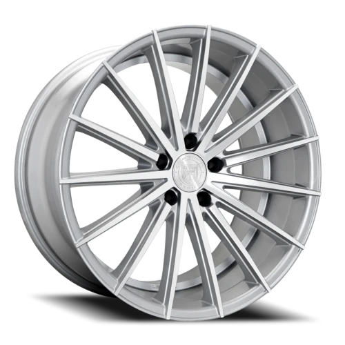Lexani Wheels Pegasus 661 SM 20x8.5 +15 5x115mm 74.1mm Silver Machined Face