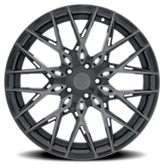 XO Luxury Phoenix GY 20x10.5 +42 5x108mm 66.6mm Gunmetal Brushed Gunmetal Face
