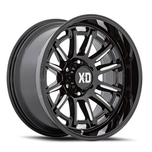 XD Series Phoenix XD865 20x10 -18 6x139.7mm 106.1mm Gloss Black Milled