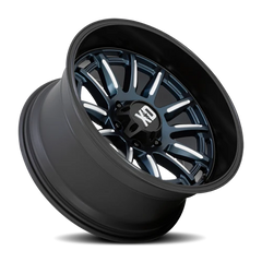 XD Series Phoenix XD865 20x9 +0 5x127mm 71.5mm Metallic Blue Milled-Black Lip