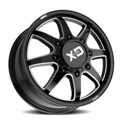 XD Series Pike Dually XD845 22x8.3 +105 8x165.1mm 117mm Gloss Black Milled
