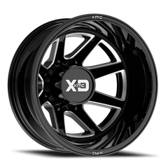 XD Series Pike Dually XD845 22x8.3 -246 8x210mm 154.3mm Gloss Black Milled
