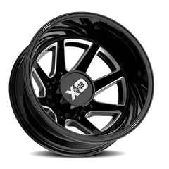 XD Series Pike Dually XD845 22x8.3 -246 8x210mm 154.3mm Gloss Black Milled