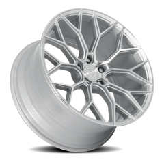 Dolce Performance Pista GSF 19x8.5 +35 5x114.3mm 73.1mm Gloss Silver Machined Face