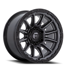 Fuel Piston FC866 AB 22x10 -18 5x127mm 71.5mm Matte Gunmetal Gloss Black Lip