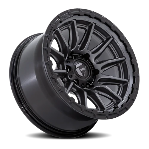 Fuel Piston FC866 AB 20x10 -18 6x135mm 87.1mm Matte Gunmetal Gloss Black Lip