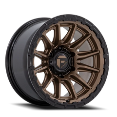 Fuel Piston FC866 ZB 20x9 +1 6x139.7mm 106.1mm Matte Bronze Gloss Black Lip