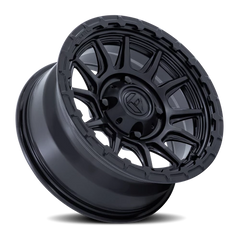 Fuel Piston UTV FV866MB 15x7 +10 4x110mm 79.4mm Matte Black Gloss Black Lip