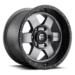 Fuel Podium D619 17x9 +1 5x139.7mm 108mm Anthracite Black Lip