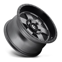 Fuel Podium D619 17x9 +1 5x139.7mm 108mm Anthracite Black Lip