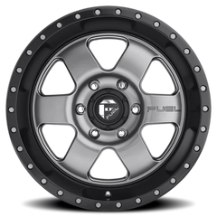 Fuel Podium D619 18x9 +20 8x180mm 124.3mm Anthracite Black Lip