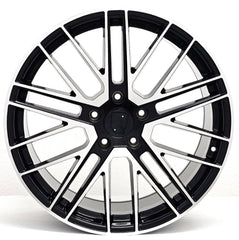 Porsche PR 26 21x9.5 5x112 et26 66.6 GLOSS BLACK