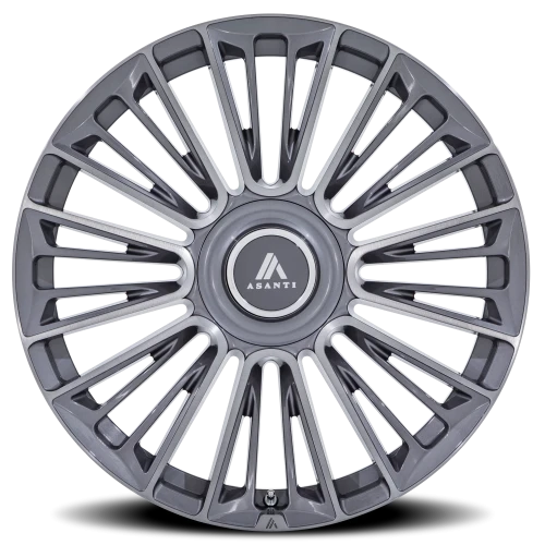 Asanti Black Label Premier AB049 AR 22x9.5 +30 5x120mm 74.1mm Brushed Anthracite