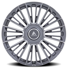 Asanti Black Label Premier AB049 AR 26x10 +30 6x135mm 100.3mm Brushed Anthracite