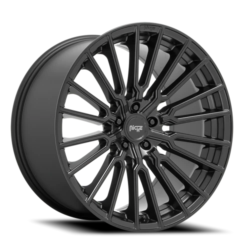 Niche Premio M250 19x8.5 +25 5x112mm 66.5mm Matte Black