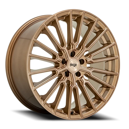 Niche Premio M264 22x10 +30 5x120mm 74.1mm Brushed Bronze