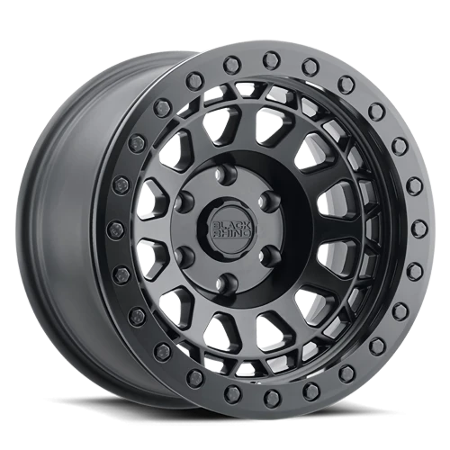 Black Rhino Primm Beadlock BK 17x8.5 -38 5x127mm 71.6mm Matte Black Black Bolts