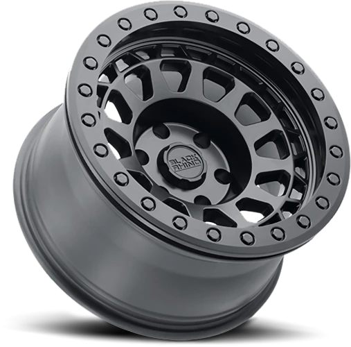 Black Rhino Primm Beadlock BK 17x8.5 -38 8x165.1mm 125.1mm Matte Black Black Bolts