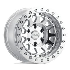 Black Rhino Primm Beadlock SL 17x8.5 -38 8x165.1mm 125.1mm Silver Mirror Face-Silver Bolts