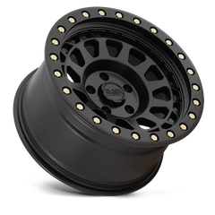 Black Rhino Primm BK 17x9 -12 6x139.7mm 112.1mm Matte Black Brass Bolts