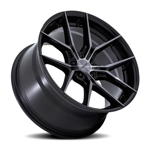 Niche Prodigy 5 NC279 BT 18x9.5 +40 5x120mm 72.56mm Gloss Black Dark Tinted Clear