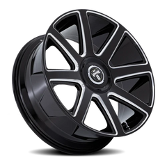 DUB Pull GBM 24x10 +15 5x115mm 74.1mm Gloss Black Milled