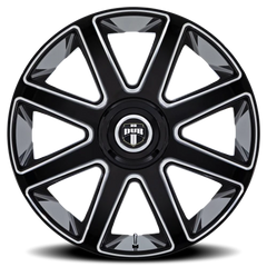 DUB Pull GBM 26x10 +30 6x135mm 100.3mm Gloss Black Milled