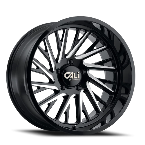 Cali Offroad Purge 9114 GB 22x12 -51 6x135mm 87.1mm Gloss Black Milled