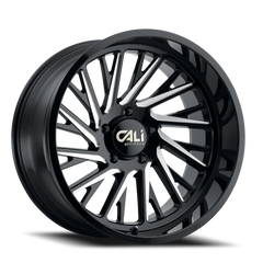 Cali Offroad Purge 9114 GB 22x12 -51 8x165.1mm 125.2mm Gloss Black Milled